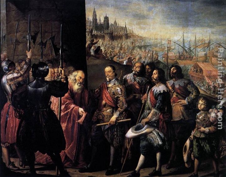 The Relief of Genoa painting - Antonio de Pereda The Relief of Genoa art painting